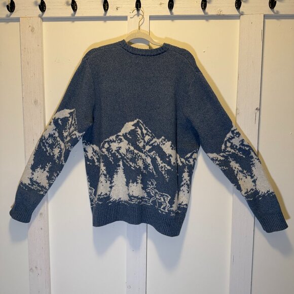 NWT Old Navy Sosoft Crewneck Sweater Blue Mountain Size XXL - Picture 1 of 5